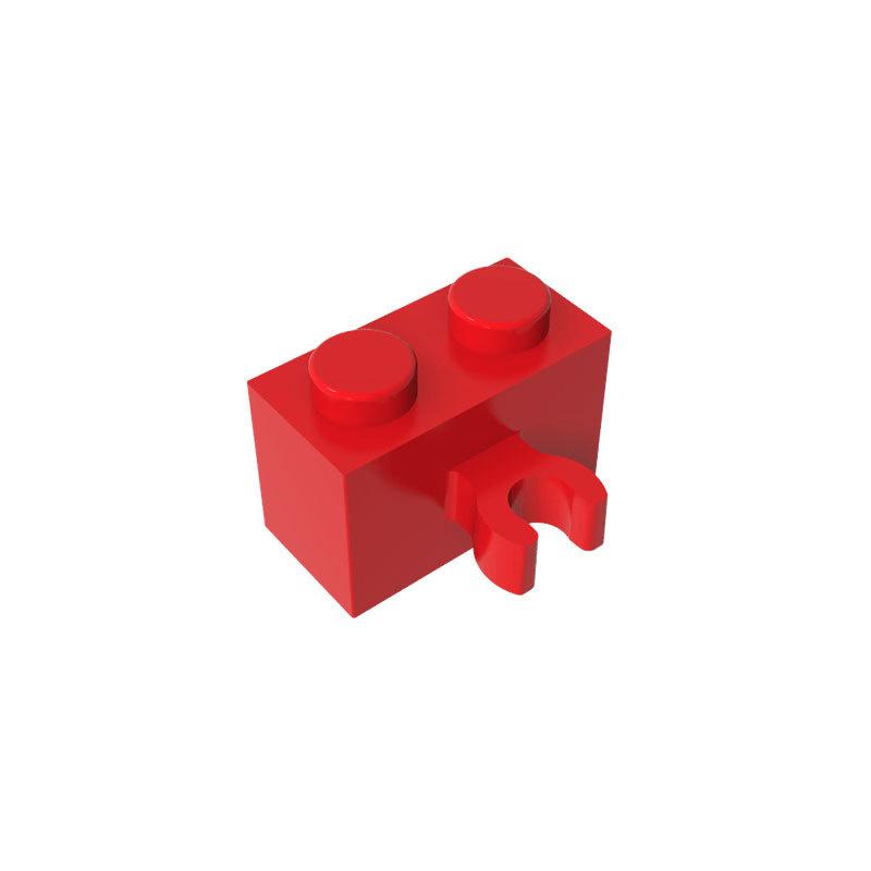 10 шт. Детали MOC 95820 30237 Кирпич Специальный 1x2 с Зажимом Совместимые Кирпичи Строительные Блоки Частичная Игрушка Подарок