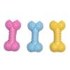 Игрушки-кости из ТПР для собак средних и мелких пород - Жевательные, для чистки зубов, от скуки и для дрессировки Тедди.