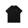 Li Ning Wade Series Brand Logo Pattern Pullover Round Neck Short Sleeve T-Shirt Men T-Shirt Black ATSR285-1