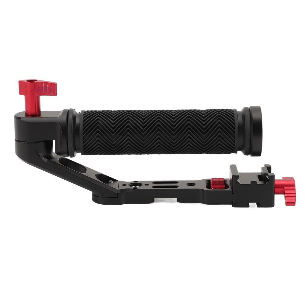 Camera Stabilizer Grip Aluminium Alloy Multi Hole Extension Video Action Stabilizing Handle Grip for