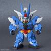 SD Gundam Cross Silhouette Earth Three Gundam пластиковая модель с цветовой кодировкой