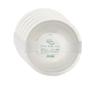 Toshin Disposable Eco Bagasse Commercial Bowls, Deep, 13cm, 10 Pieces X 5 Packs (50 Pieces Total), Microwave Safe, White, B13