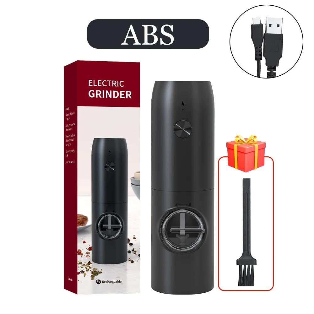 Electric Automatic Pepper Mills Salt Mill Adjustable Coarseness Electric Pepper Qucikly Grinder Spice Grinders Kitchen Tools