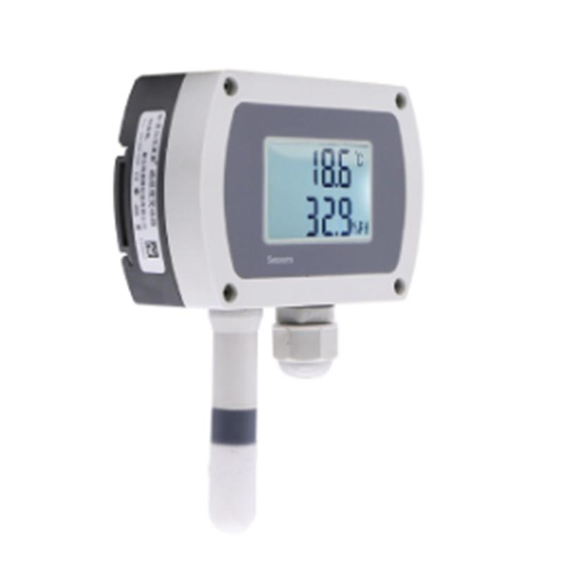 A25F-RS485 Modbus Датчик-передатчик температуры и влажности Настенный с дисплеем Монтаж на DIN-рейку