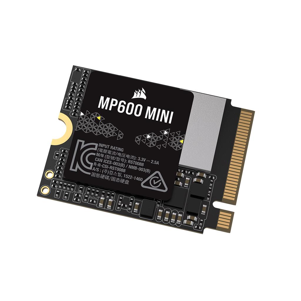 Corsair MP600 MINI Series TLC NAND Adopted 1TB PCIe Gen4 X4 NVMe 2230 Steam Surface Applicable M.2 Deck/Microsoft CSSD-F1000GBMP600MN
