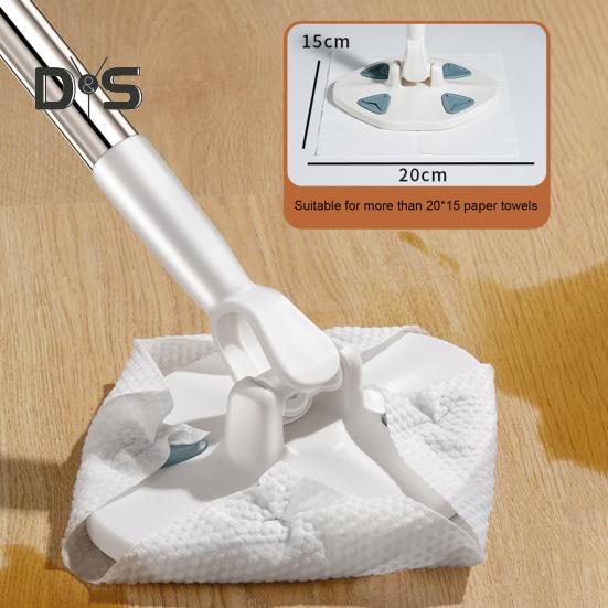 Автоматическая мини-швабра, простая очистка, смена ткани без помощи рук, легкая, эргономичная конструкция, полотенце для лица