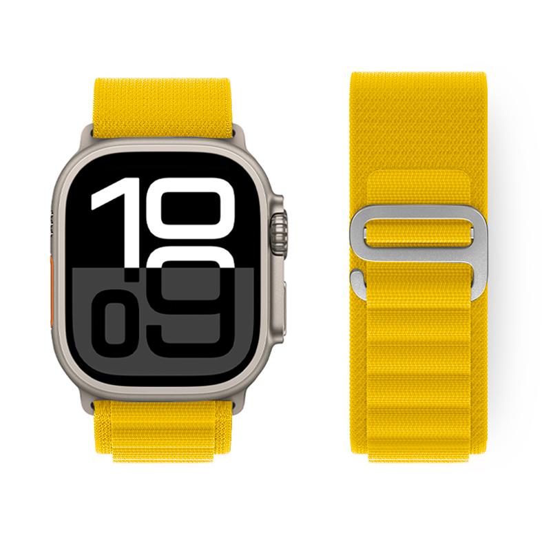 Ремешок Alpine Loop для Apple Watch Ultra 2 Band 49 мм 45 мм 44 мм 40 мм 41 мм 46 мм 42 мм 38 мм Браслет iWatch Series 10 SE 9 8 7 6 5 4