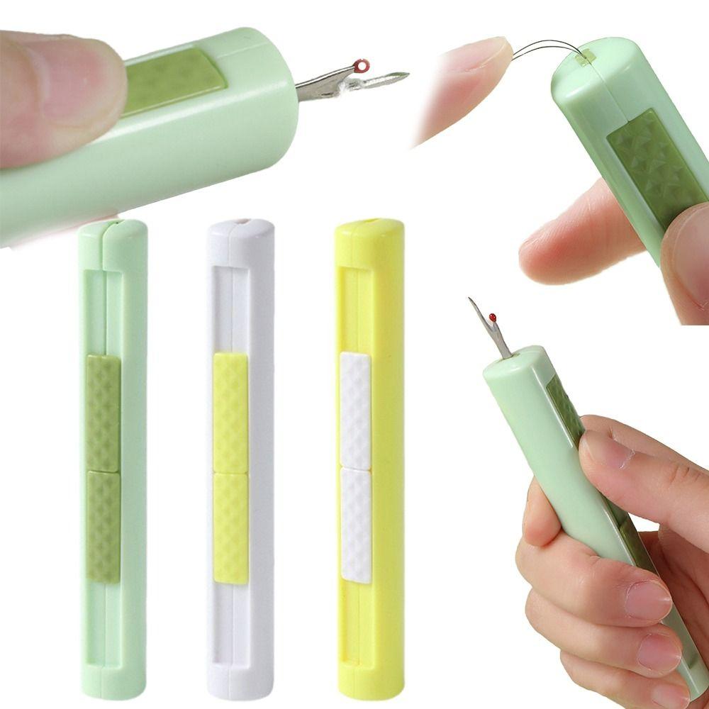 Stretchable Plug-in Needle Threader Embroidery Stitch Picking Thread Remover  for Hand Sewing