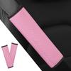 2PCS Car Seat Belt Cover, Soft Shoulder Strap Covers Harness Pads, Safety Leather Seatbelt Comfort Driving Cushion Protect Your Shoulder And Neck