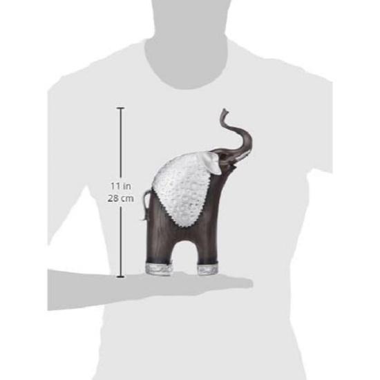 Новые статуэтки слонов в тайском стиле, скульптуры из смолы в стиле фэншуй для матери и ребенка, украшения для домашнего декора (Набор из 2,)