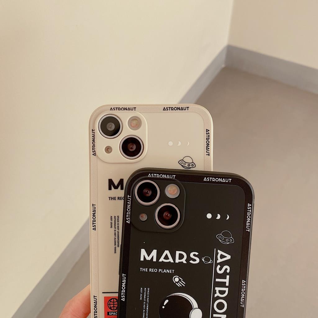 Милый астронавт Funda для iPhone 14 13 12 11 Pro MAX XR X SE XS Роскошный чехол для телефона iPhone 6 6s 7 8 14 Plus Мягкий силиконовый чехол