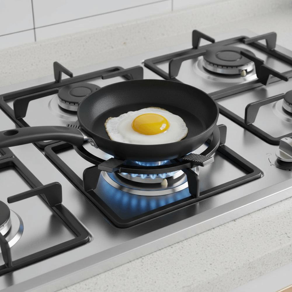 Универсальная чугунная подставка для газовых горелок, устойчивая, портативная, подставка-кольцо для вока, противоскользящий держатель для молочника, для приготовления пищи на открытом воздухе