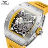 Kuaishou New Fully Automatic Mechanical Watch Men's Silicone Band Sports Waterproof Watch Men's