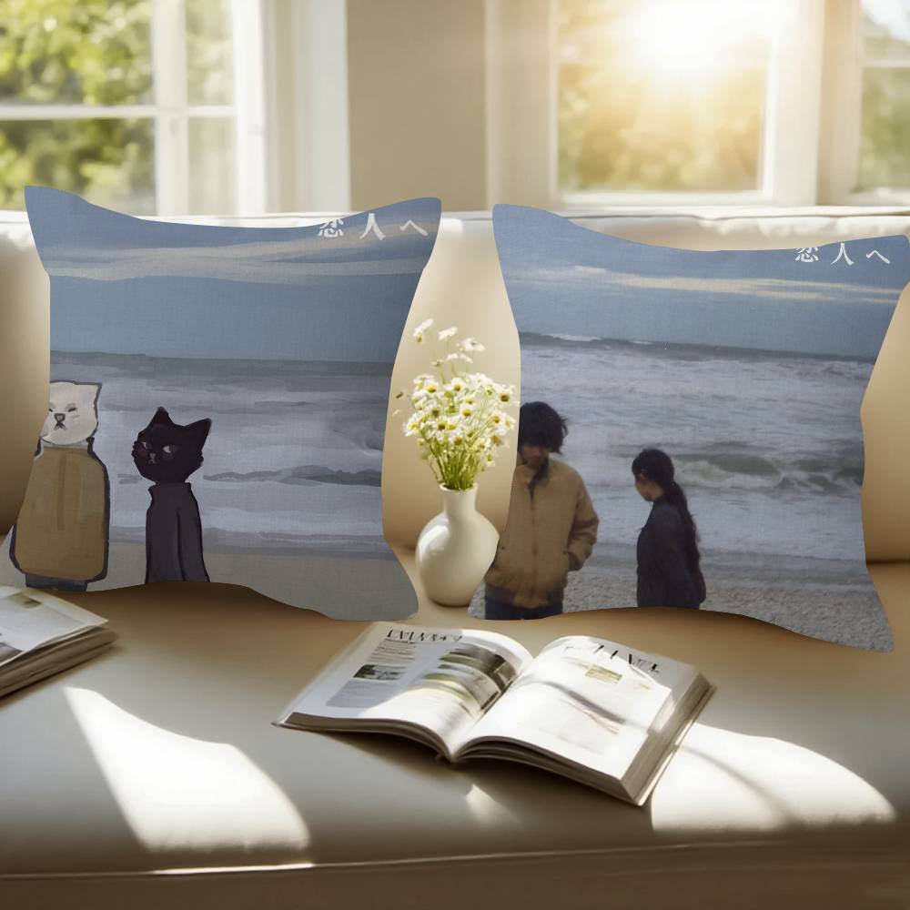 Лампа Аниме Группа Классическая Подушка Чехол Наволочка Гостиная Диван Домашний Декор
