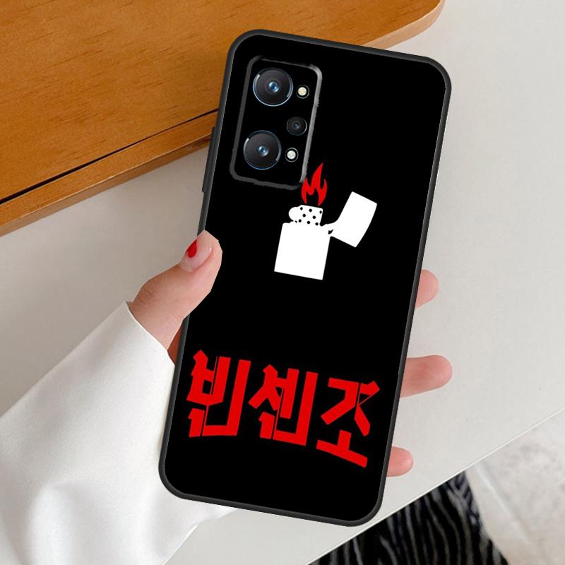 Чехол для Realme C67 C55 C53 C51 C35 C33 C31 C30 C25s C21Y GT Neo 6 GT5 9 10 11 12 Pro Plus с Vincenzo Cassano Kdrama