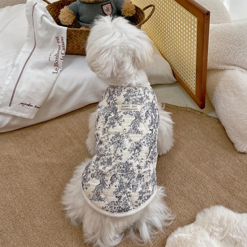 Pet Flying Sleeve Vest Pet Clothes Cotton Clothing Small Dog Cat Clothing Home Clothes Dog Jacket Puppy Clothes for Small Dogs
