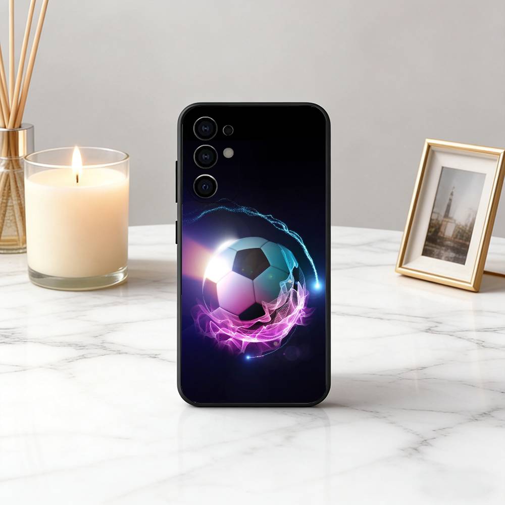Крутой чехол для телефона с фото F-Football для Samsung S25, S24, S21, S22, S23, S30, Ultra, S20, Plus, Fe, Lite, Note, 10, Черный чехол