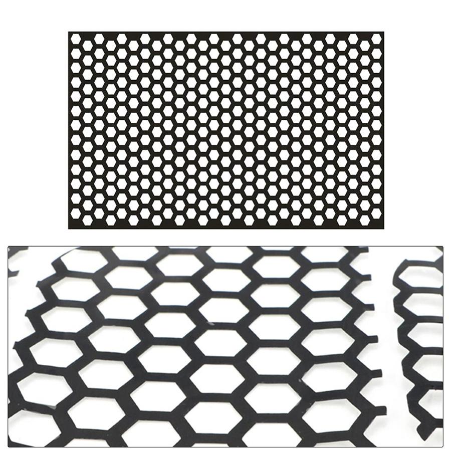 Черный Автомобильный Задний Фонарь Крышка Сотовая Наклейка Задний Фонарь Декаль Аксессуары