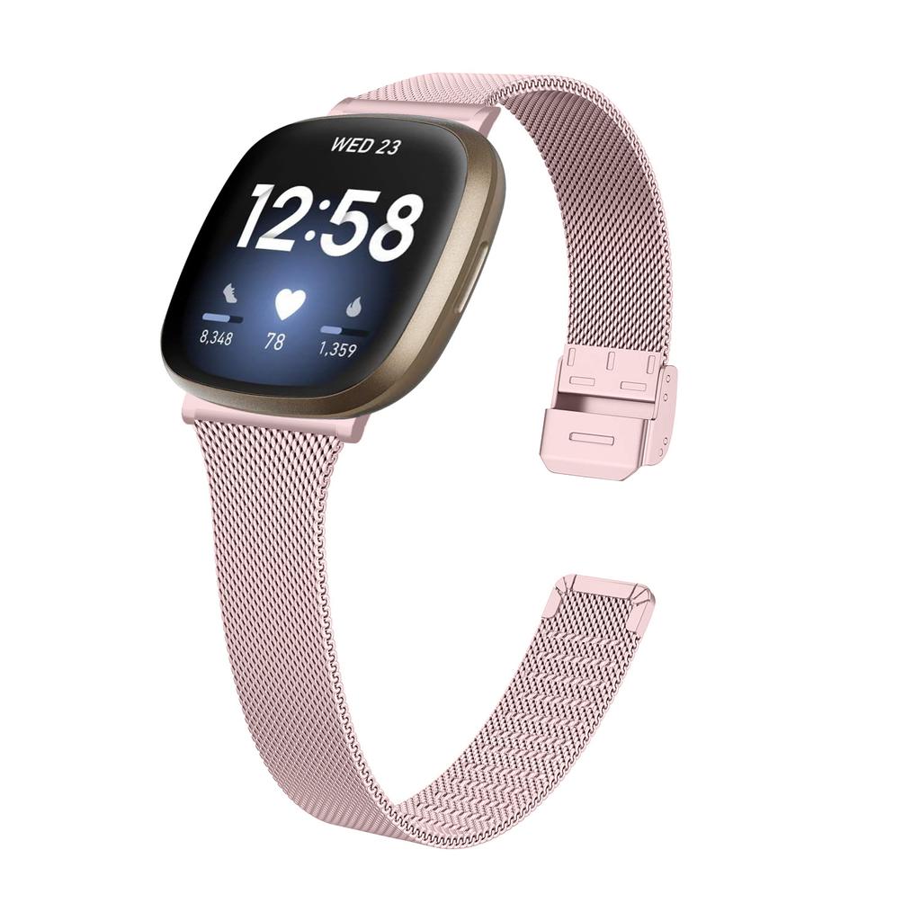 Fitbit Versa 3 4 Sense / 2 Band металлический ремешок для Fitbit Versa 2 Lite запястье миланский сменный браслет Fit Bit ремешок для часов