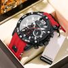 Casual Men Watch Luxury Waterproof Luminous Chronograph Date Man Wristwatch Military Quartz Men's Watches High Quality