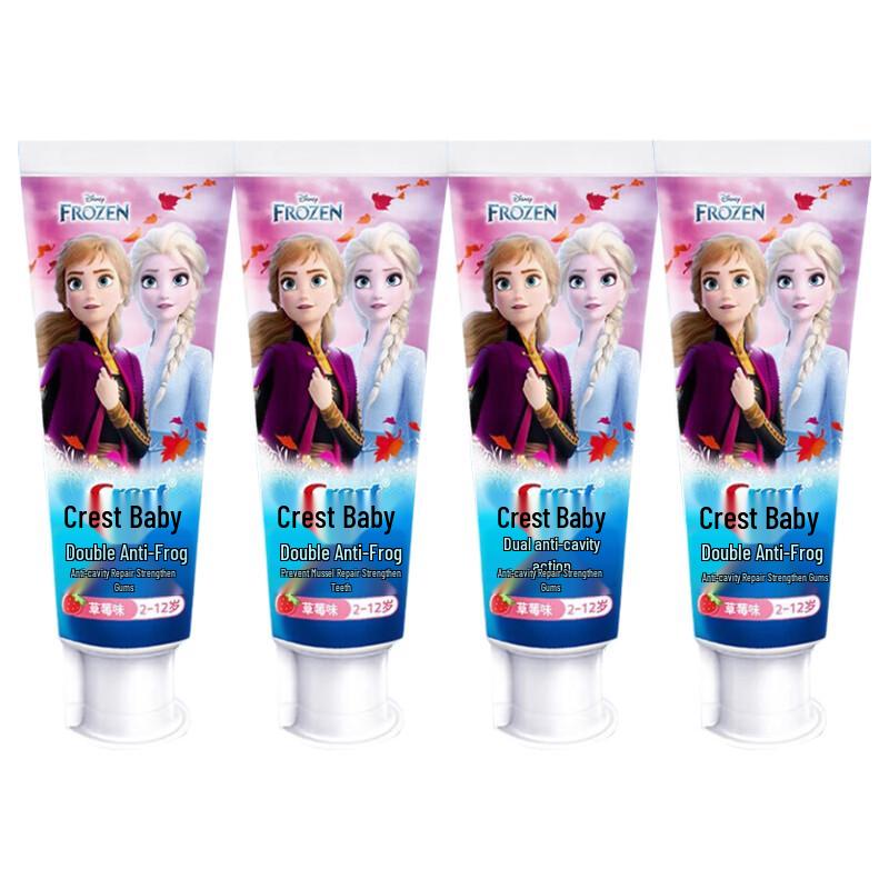 Crest Зубная паста для детей «Холодное сердце» двойного действия против кариеса 90 г (4-Pack)