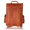 Brown Leather Men's Backpack Rucksack Bag Vintage Shoulder Laptop Messenger Bag