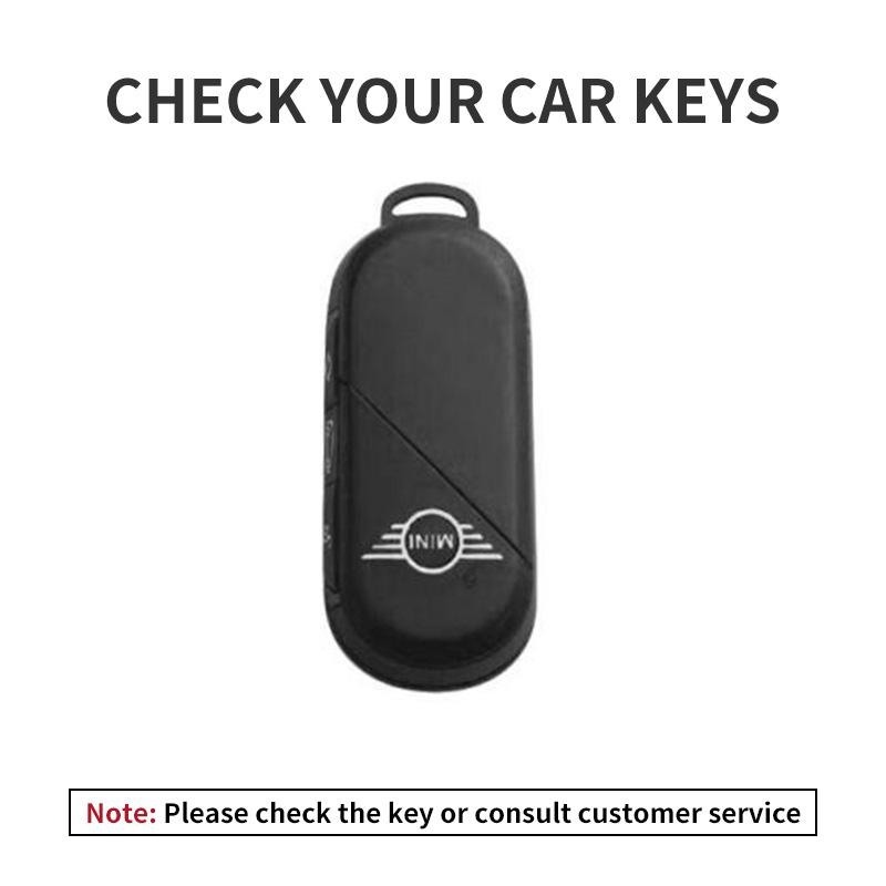 ETNR1 Hot 2025 Zinc Alloy Car Remote Key Case Cover Holder Shell Shell Fob for Bmw Mini Countryman Cooper One 2023 2024 Accessories Ke
