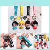 Adorable Demon Slayer Keychain Cute Plastic Figure For Car And Bag Decoration