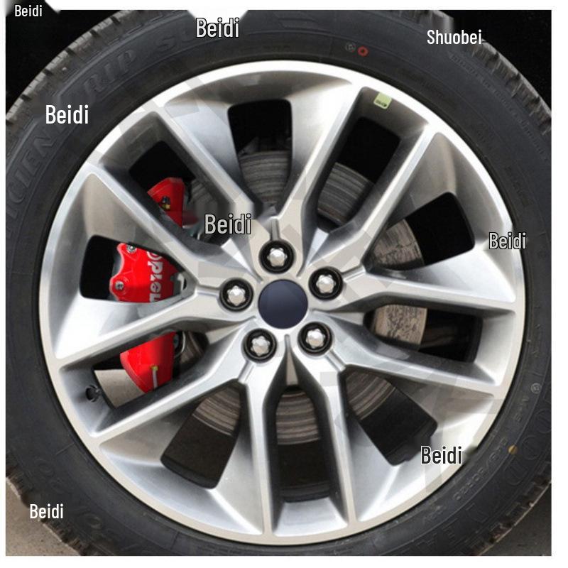 Volkswagen Brake Caliper Cover Kit for Magotan, Bora, and Legend (7th/8th Gen) - Wheel Hub Upgrade