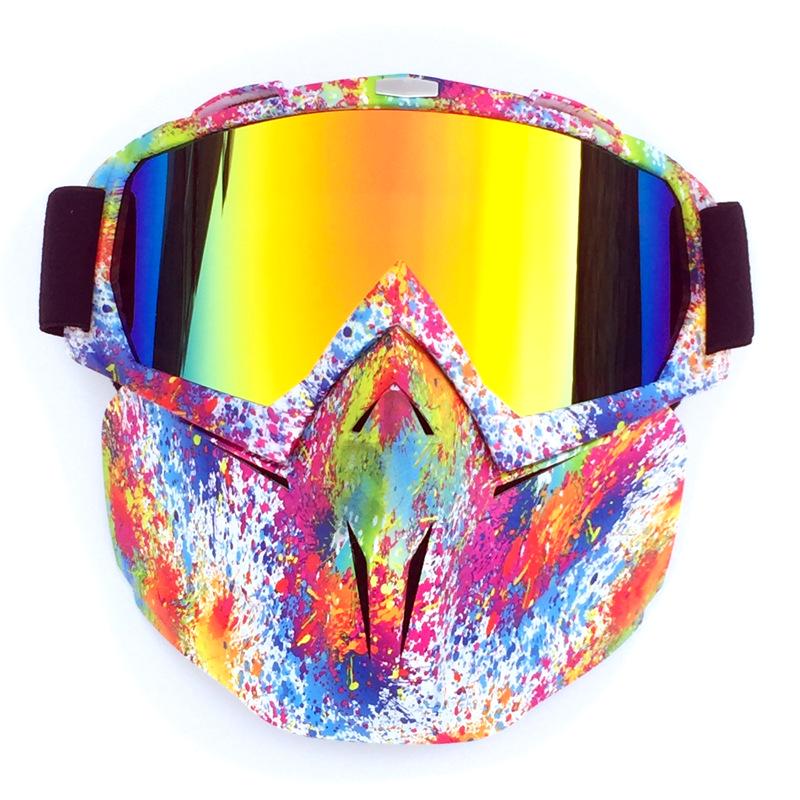 Factory Direct Supply Classic Style Goggles Scrambling Motorcycle Racing Goggles UV Protection Glasses Riding Skiing Goggles