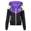 Windrunner Lifestyle Series Fashion Logo Универсальная куртка с капюшоном Женские куртки Черный 545909-016
