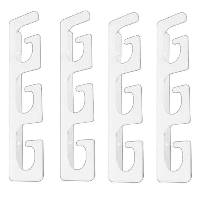 Настенный/потолочный держатель для 6 удилищ, стойка для хранения, горизонтальная стойка для удилищ для гаража, домика, подвала, рыболовный аксессуар