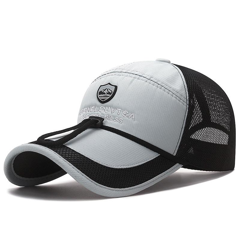 Летняя сетчатая бейсболка для женщин и мужчин с вышитыми буквами, кепка Snapback, повседневная, дышащая, унисекс, уличная, хип-хоп, кепки для дальнобойщиков