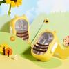 Милый дизайн маленькой пчелки, ланч-бокс для детей, портативный, с двумя сетками, из нержавеющей стали, герметичный, герметичный, контейнер для школьной еды Bento