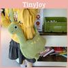 Dinosaur Plush Toy Shoulder Bag For Kids Casual Use With Polyester Material And Soft Design