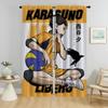 Шторы от комаров, 2 шт., шторы Haikyuu для гостиной, перегородка, тюль для спальни, жалюзи, украшение на Хэллоуин