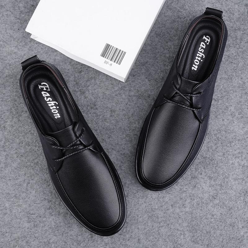 FashionLuxury Brand Men Dressing Shoes Formal for Men Casual Footwear Genuine Leather Oxford Shoes Classic All-match Man Business Shoes