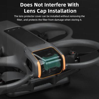 Набор линзовых фильтров BRDRC для дрона DJI Avata 2 UV/CPL/ND 8 15 32 64 Нейтральной плотности Оптическое стекло Быстросъемные аксессуары