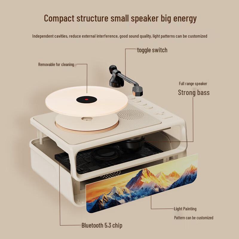 Lenovo Yinenengzhe Aroma Diffuser Bluetooth Speaker
