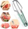 3-in-1 Watermelon Cutter Slicer Tool,Stainless Steel Watermelon Cutter Watermelon Popsicle Cutter Mold Watermelon Fork Fruit Cutter Tool for Kitchen