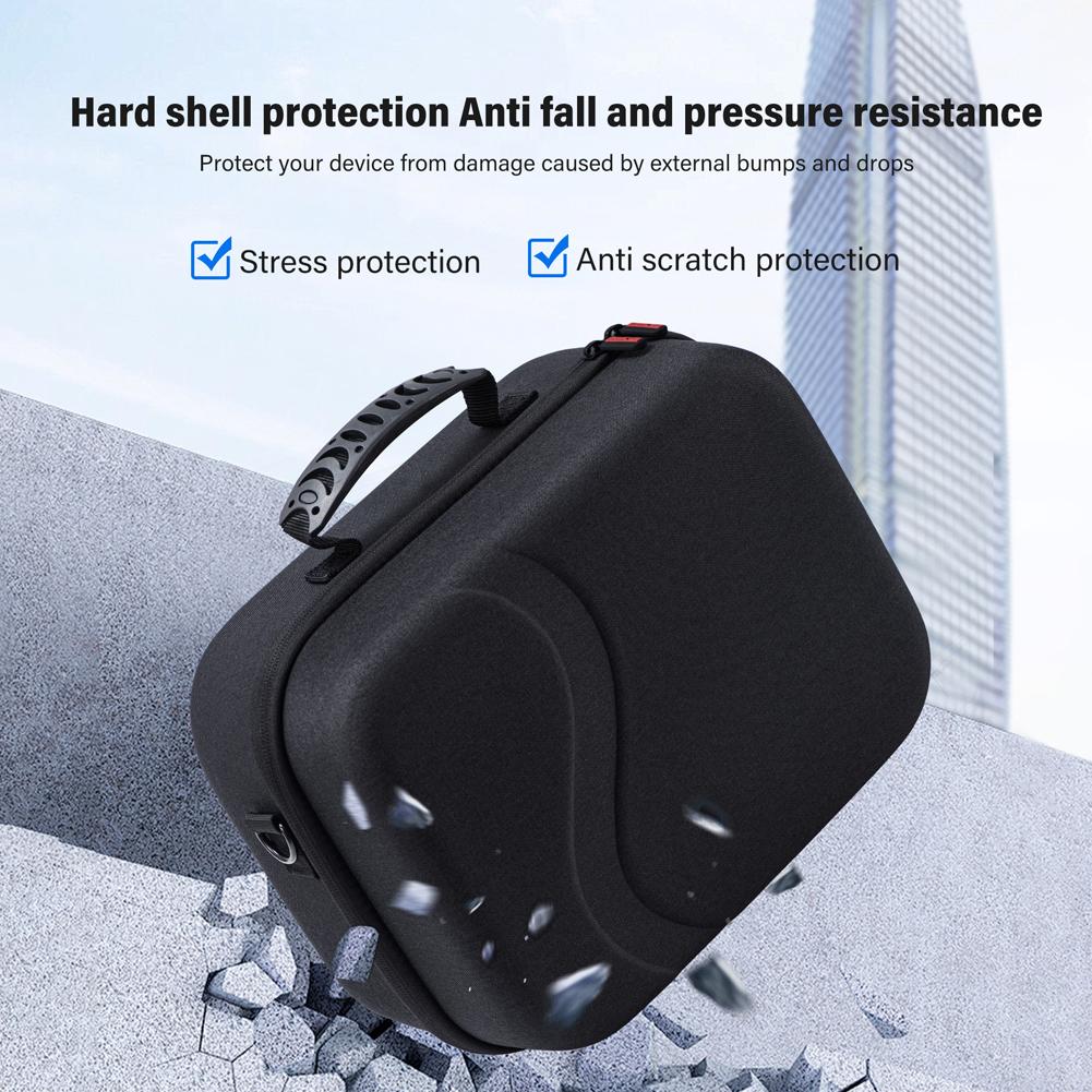 Hard Carrying Case Waterproof Gaming Headset Storage Bag with Shoulder Strap Travel Shoulder Bag for Meta Quest 3 VR Headset