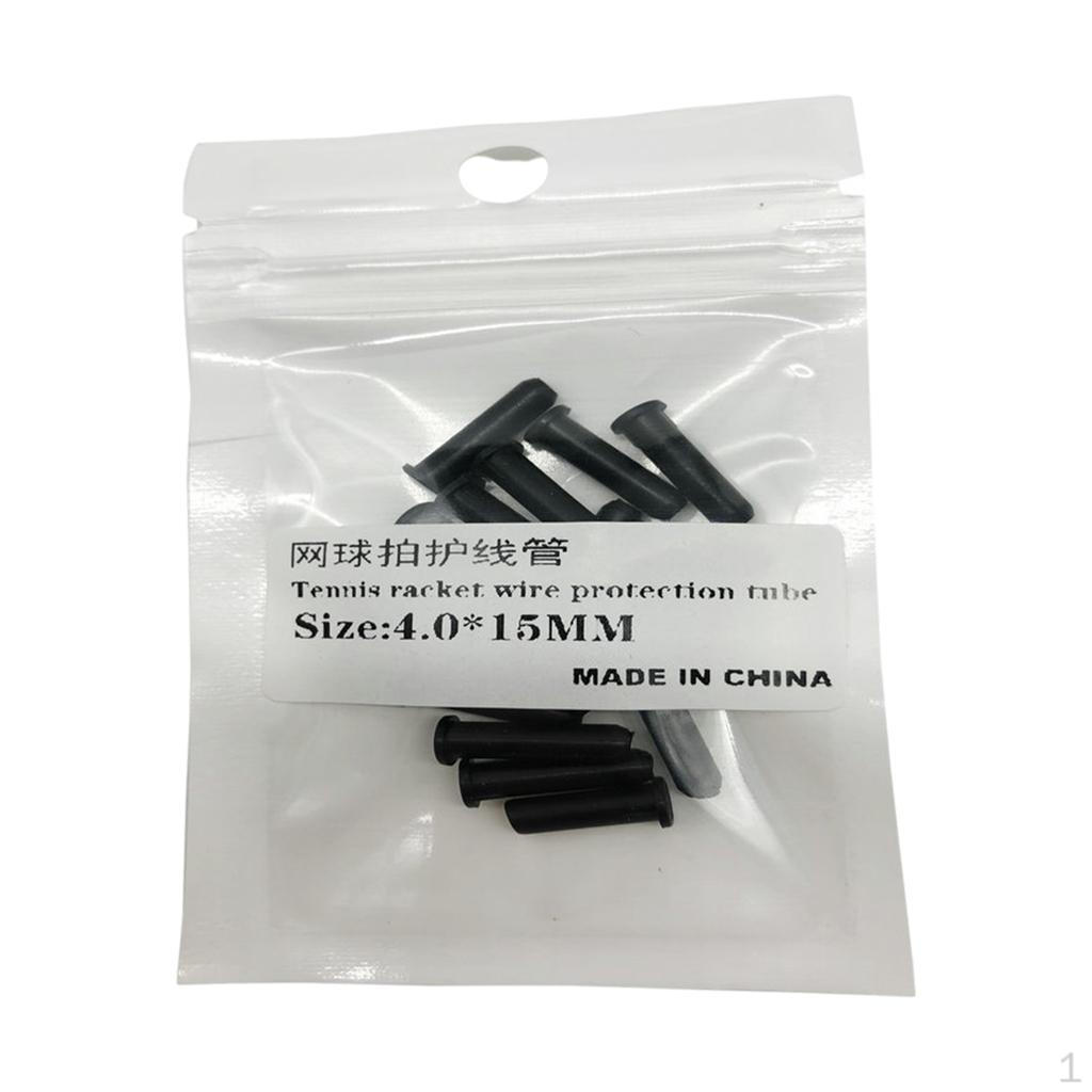 15 Piece Tennis Racket Eyelets Boards Spare Accessories Black