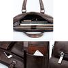 Men's Business Tote Retro Briefcase Shoulder Messenger Bag Laptop Bag