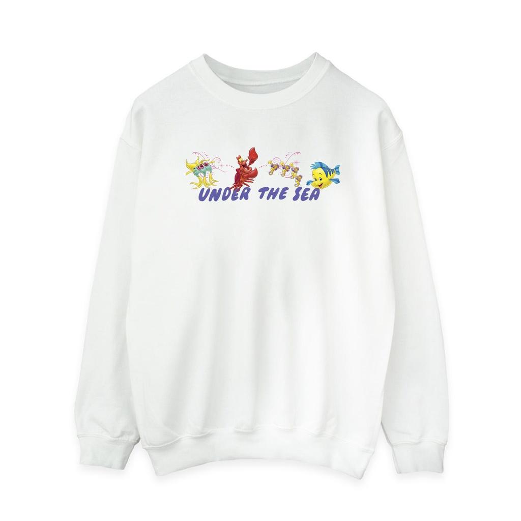Disney Womens/Ladies The Little Mermaid Under The Sea Sweatshirt