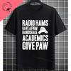 Funny Im A Ham Radio Uncle Just Like A Normal Uncle Except Radio Active Graphic Tshirt Casual Short Sleeve 100 Cotton Tee
