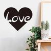 Love Metal Wall Art Elegant Metal Wall Sign Stylish Wall Hanging for Office Nursery & Bedroom | Inspirational Quote Decor