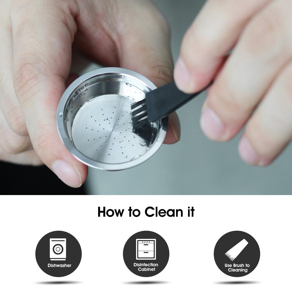 i Cafilas [HLM01] Многоразовый капсульный фильтр для кофе, многоразовые капсулы Crema из нержавеющей стали для кофемашины Lavazza LAVAZZA A MODO MIO JOLIE ESPRIA IDOLA