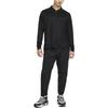 Nike Толстовки Мужские Черные Лацканы Умеренные Обычные FB7382-010