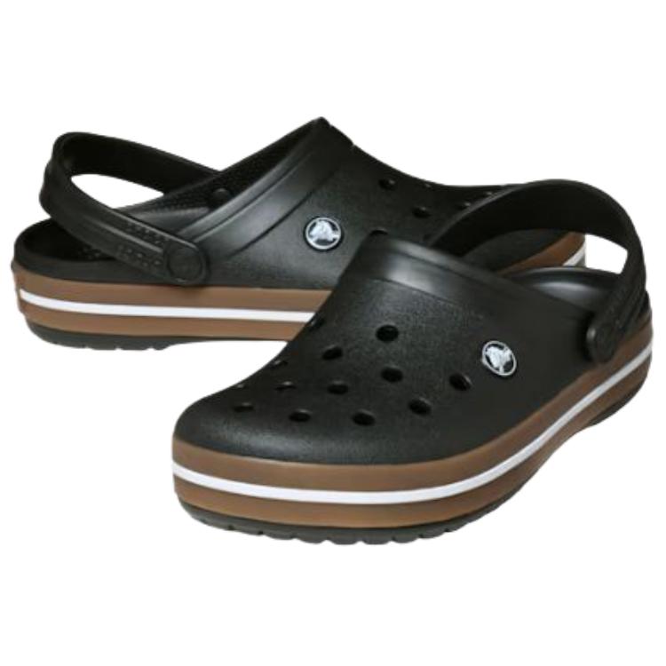 Crocs Крокбанд Кроклайт Смоляные Клоги Унисекс Черный 212756-001