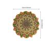New Bronzing Bohemian National Style Creative Home Mandala Bronzing Process Retro Heat Insulation Placemat Coaster